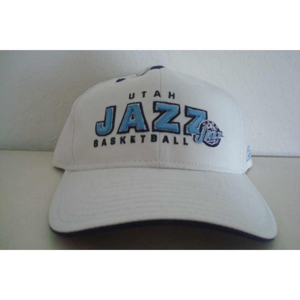 UTAH JAZZ BEACH GOLF STRAPBACK  DEADSTOCK HAT‎ CAP VINTAGE A4